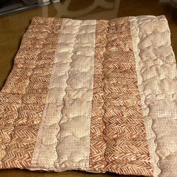 NWOT Hand Crafted Toy Animal/Dolly Quilt and Pillow - Picture 7 of 8